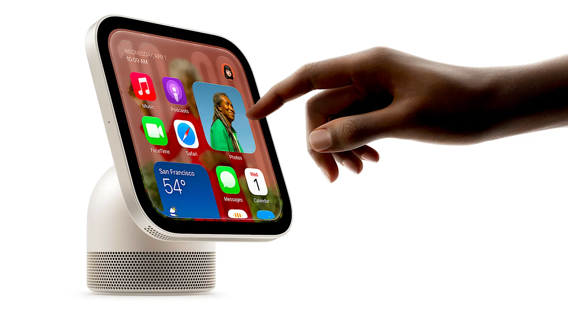 Apple presentó HomeView, una pantalla inteligente para controlar el hogar