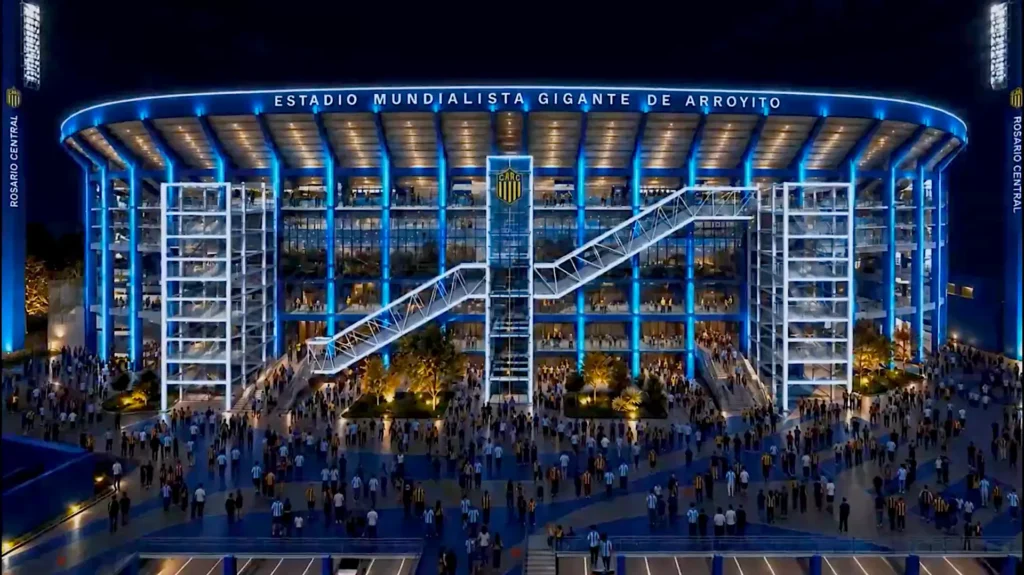 Rosario Central busca que el Gigante de Arroyito sea sede del Mundial 2030